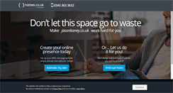 Desktop Screenshot of jasonbaney.co.uk